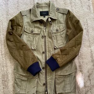 Vintage J Crew Military Style Jacket